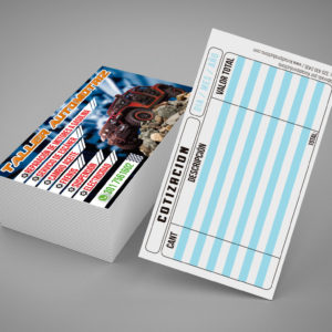 tarjetas brillantes 4×2