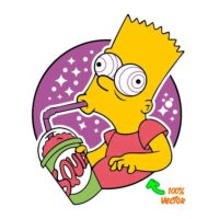 bart simpson vector