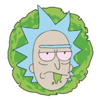 portal rick y morty vector
