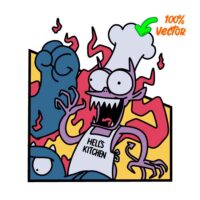 imágenes vectorizadas de los simpson