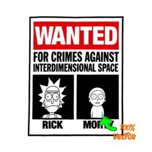 rick and morty svg free