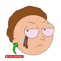 rick and morty vector