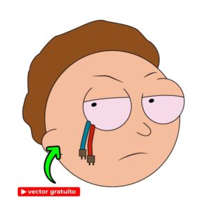 rick and morty vector