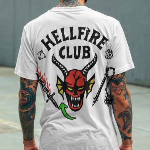 👹 Hellfire club stranger things logo - Imagen 2